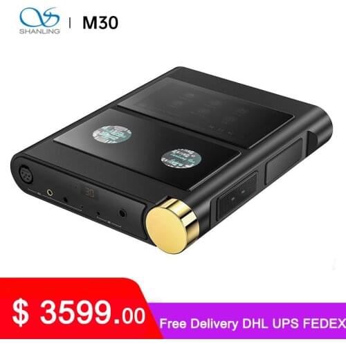 SHANLING M30 Portable Modular Streaming Media Player HiFi Headphone Amplifier AK4497 DSD DAC Balanced Output Support WLAN
