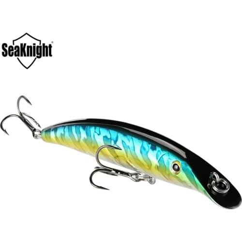 SeaKnight Brand SK024 Series Minnow Fishing Lure 1pcs 9g 98mm Depth 0-1.0m Wobbler Minnow Fishing Bait Plastic Floating Lures