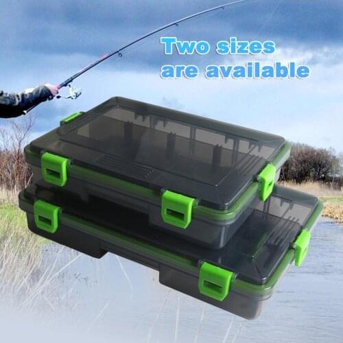Detachable Lure Box 4 Lock Buckles Plastic Waterproof Large Capacity Outdoor Fishing Portable Bait Storage Containers Bait Box