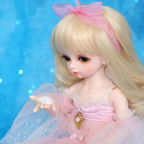 Shuga Fairy Satani 1/6 Body Model Baby Boys Dolls Eyes Resin BJD SD Doll Fish