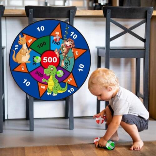 Children Dart Board Game Wall-mounted Sticky Ball Indoor Play Toy Dart Dart Flights Darts Accessories Diana Dardos Flechette