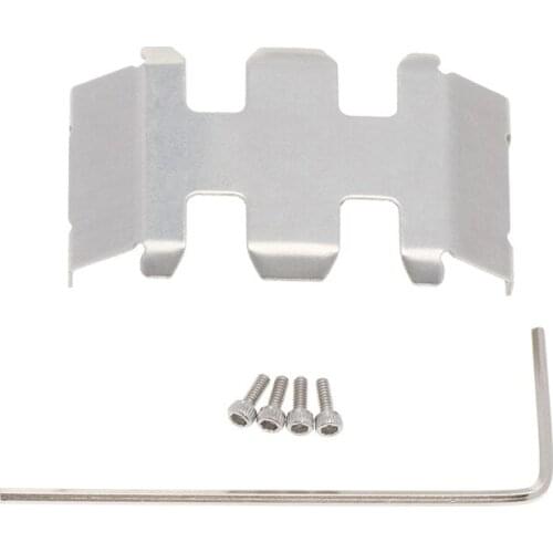 For 1/24 Axial SCX24 90081 Stainless Steel Chassis Armor Guard Plate Skid Plate Guard Protector RC Car Upgrade Parts