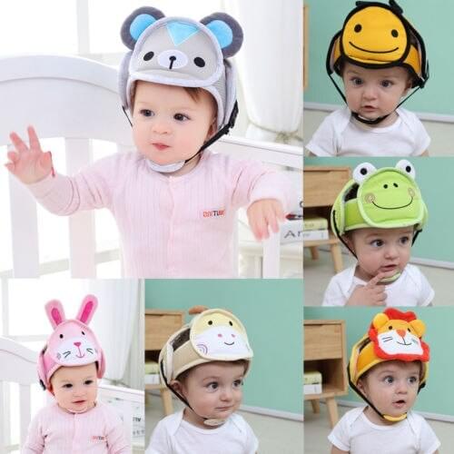 Infant Baby Toddler Safety Head Protection Helmet Kids Hat For Walking Crawling