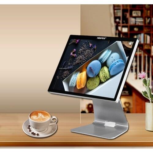 POS Systems Cash Register Machine Monitor POS Terminal 15 Inch Capacitive Touch Screen Display for Supermarket Retail Stores