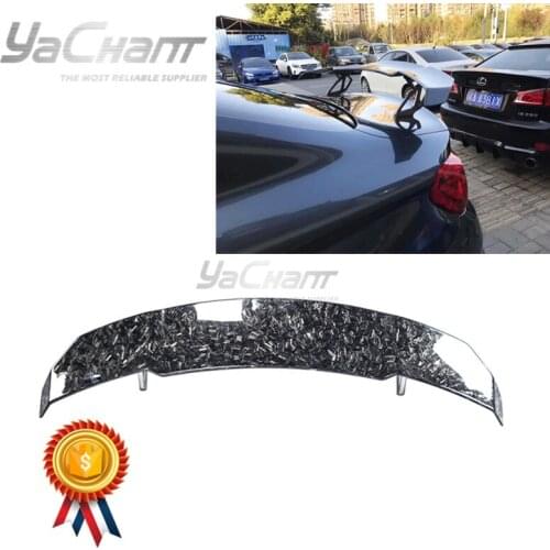 Carbon Fiber Forged Carbon Weave Spoiler Fit For 2014-2017 F8X M2 M3 M4 VRS V-RS GTS-V Style GT Wing Spoiler