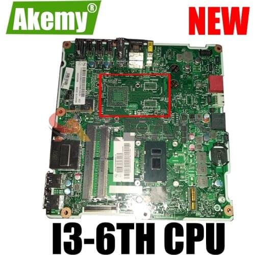 Akemy For Lenovo AIO 300-22ISU 300-23ISU Motherboard S4130 S5130 S400Z S500Z mainboard With i3-6 th gen CPU UMA
