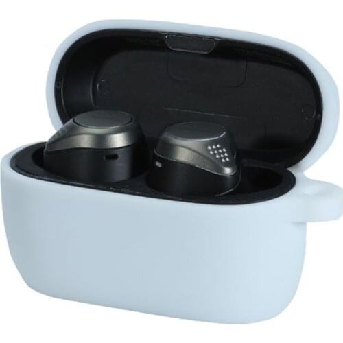 Soft Silicone Earphone Case Shockproof Protective Cover Shell for Jabra Elite Active 75t Bluetooth Headset Accessories