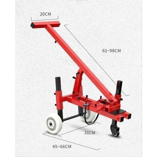 Hand-Push Ground Slotting Support Road Concrete Cutting Machine Water and Electricity Installation Frame Lifting Type