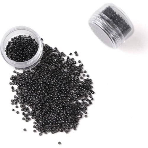 Neitsi Silicone Nano Ring Beads For Micro Loop Links Keratin Human Hair Extensions 500pcs/pack 5 Colors Available