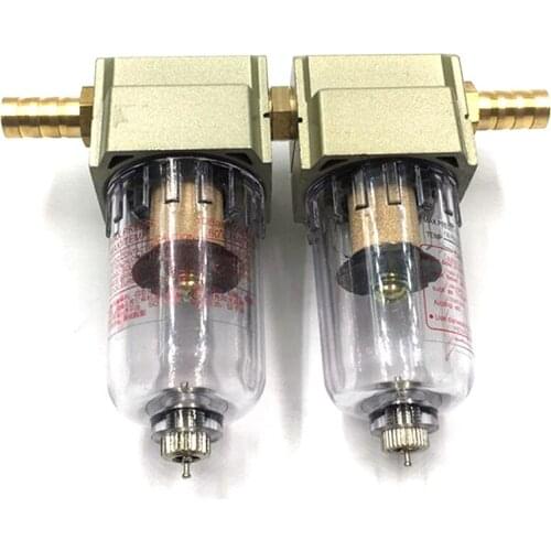 NEW Universal Double pieces Engine Oil Catch Tank/ Oil can Filter out impurities auto motorcycle accessories