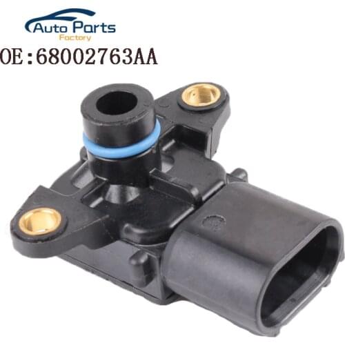 New Manifold Absolute Pressure MAP Sensor For Chrysler Dodge Jeep 56041018AB 68002763AA Intake Air Pressure Sensor