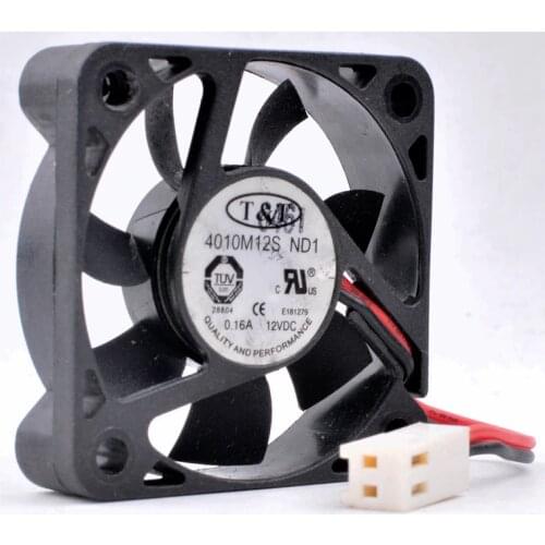 Original 4010M12S ND1 4cm 40x40x10mm 12V 0.04A Very quiet Small north and south bridge cooling fan