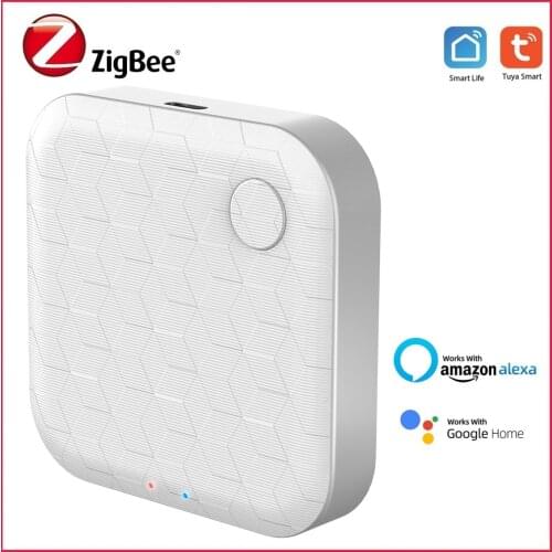 Tuya Zigbee Smart Gateway Hub Home Automation Wireless Bridge Senter Smart Life APP Remote Control Work With Alexa Google Home