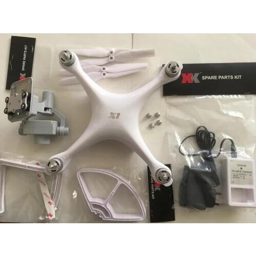 WL Toys XK X1 Quadcopter Props Propeller Main Blade Cap Guard Protector Battery Charing Unit Charger Landing Skid Spare Parts