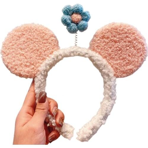 Women Cute Sweet Hairband Wash Face Makeup Hair Hoop Headwear Headband Accessory