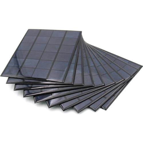 6V 583mA 3.5Watt 3.5W Solar Panel Standard Epoxy polycrystalline Silicon DIY Battery Power Charge Module Mini Solar Cell toy