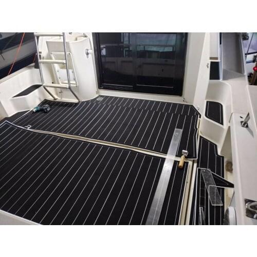 1995 Yamaha PC-27 Swim Platform and Cockpit Pad Boat EVA Teak Decking 1/4" 6mm