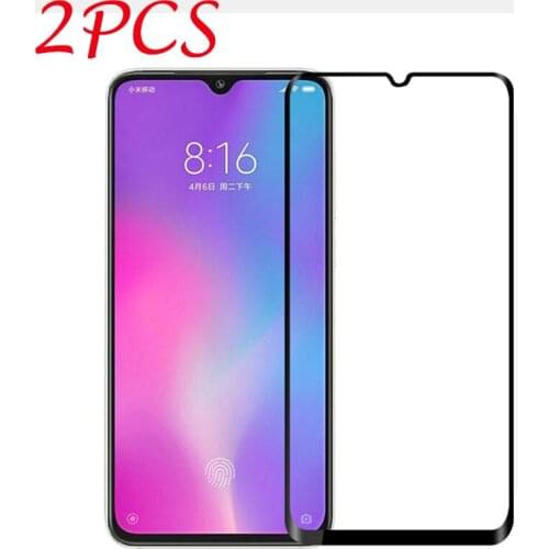 2PCS 3D Full Glue Tempered Glass For Xiaomi Mi CC9 Full Screen Cover Screen Protector Film For Xiaomi Mi CC9E