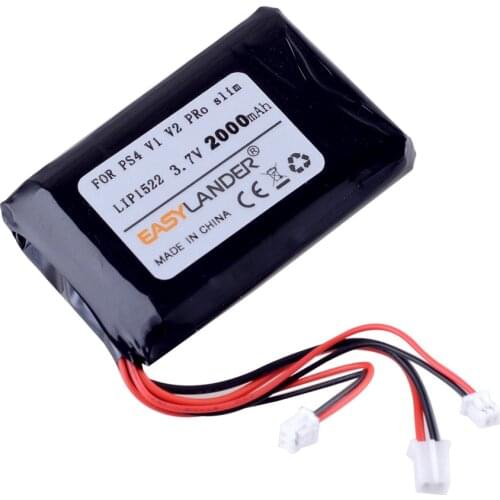 3.7V 2000mAh Rechargeable Battery For SONY Dualshock 4 V1 V2 Wireless Controller Playstation GamePad PS4 PS4 PRo slim LIP1522