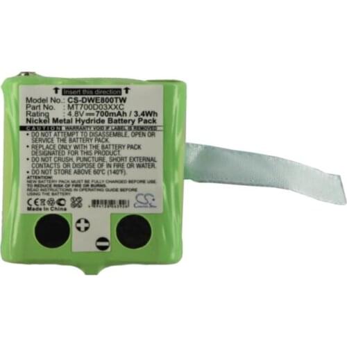 Cameron Sino 700mAh battery for DETEWE Outdoor 8000 PMR MT700D03XXC for PX-1755 PX-1761 PX-1754-919 PX-175-675