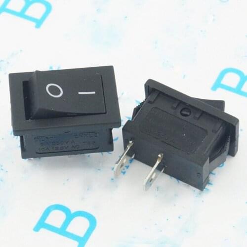 Two feet 117 s boat switch 15 * 21 mm small ship type switch 250 vac / 6 a two feet