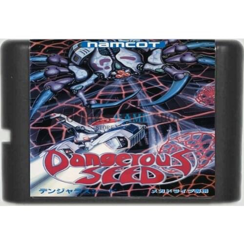 Dangerous Seed Game Cartridge Newest 16 bit Game Card For Sega Mega Drive / Genesis System