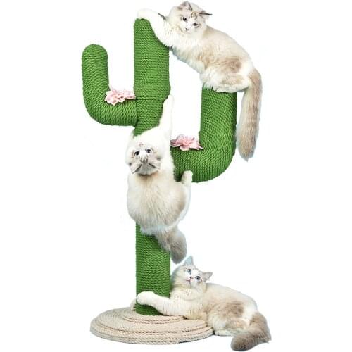 Cat New Scratching Board Pricky Pear Cat Toy For Kitten Cactus Cat Product Scratch Pad Sisal Cat Scratcher Game Decoration