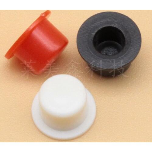 100PCS Round A101 button cap with side inner diameter 3.1/3.4 with 6*6 light touch round head