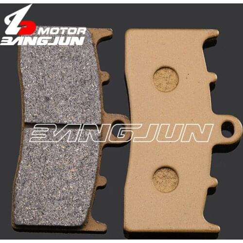 Motorcycle Front Copper Base Metal Brake Pads For Kawasaki ZX-6R ZX-7R ZX-9R GPZ900R ZRX12000 VN1500