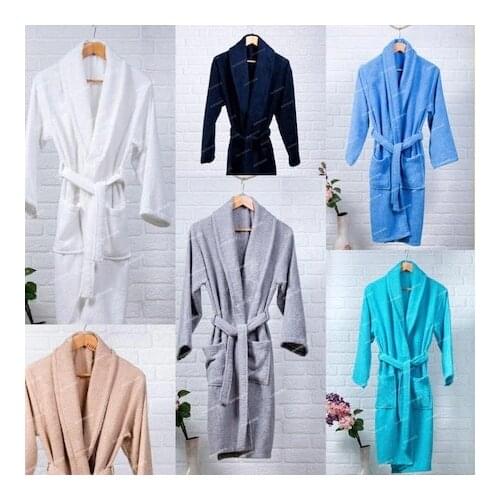 Evimerenk Mens Bathrobe 100% Cotton