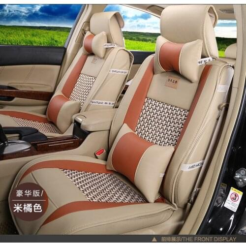 TO YOUR TASTE auto accessories leather car seat covers for Hyundai coupe XG Trajet Matrix EQUUS Veracruz universal cushion set
