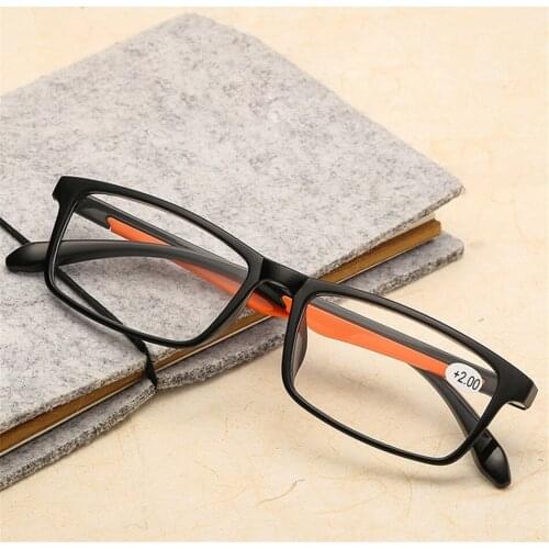 TR90 Ultralight Women Men Reading Glasses Retro Clear Lens Presbyopic Glasses Female Male Reader Eyewear +1.5 2.0 3.0 4.0
