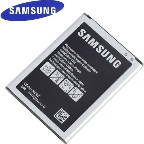 SAMSUNG Original Battery EB-BJ120CBE For Samsung Galaxy 2016 Edition J1 Express 3 J120 SM-J120F J120A J120h J120ds 2050mAh NFC