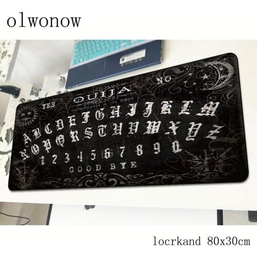 Ouija board mousepad gamer anime 800x300x3mm gaming mouse pad Boy Gift notebook pc accessories laptop padmouse ergonomic mat