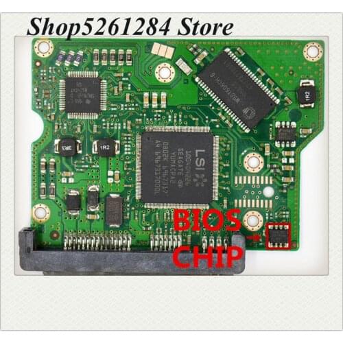 Seagate HDD PCB Logic Board / 100473090 REV A ,Have bios , 100473128 , for Seagate 3.5 SATA hdd data recovery