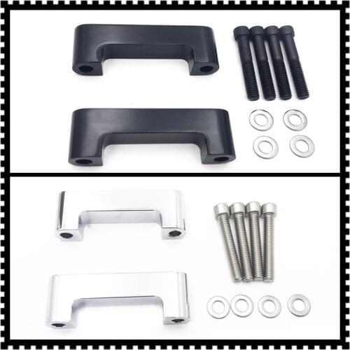 Aftermarket free shipping Front Fender Bracket Spacer For Harley 30" Fender 96-13 FLHT/FLHR/FLTR/07-13 FLHX Chrome black