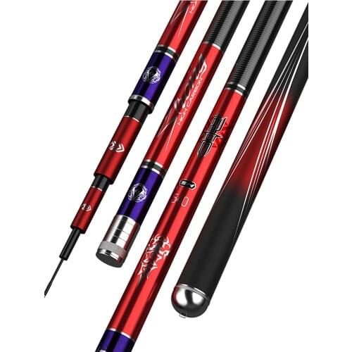 3.6m-7.2m Hand Rod 4H 5H Super Hard Taiwan Fishing Olta Vara De Pesca High Carbon Fiber Ultra Light Carp Fishing Canne