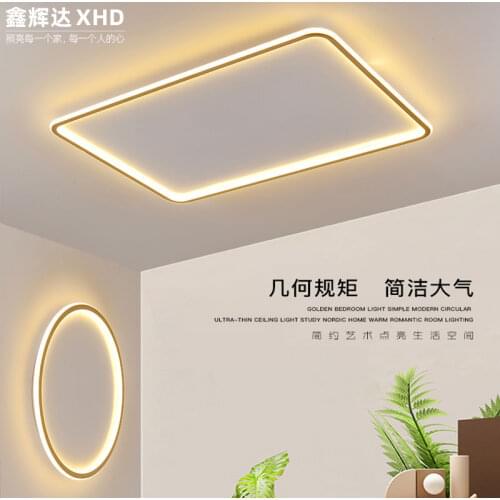 LED Ceiling Lights For Living room Bedroom Fixtures Ring Modern Black Led Ceiling Lamps Indoor Home Decoration Plafond Lamp