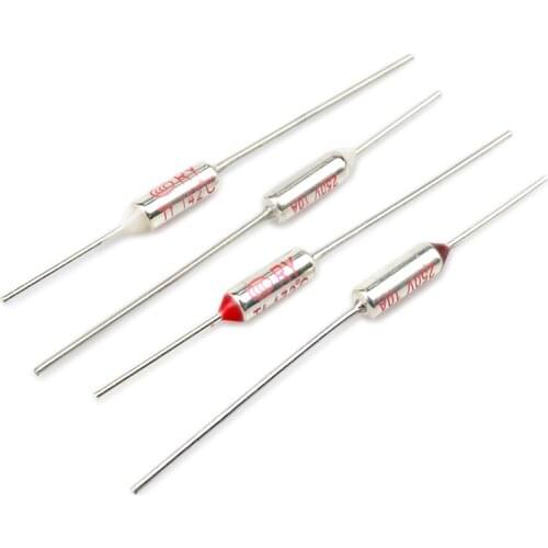 Free shipping 20PCS/LOT RY142 TF 142 Degree Celsius 142C 10A 250V Temperature Thermal Fuse