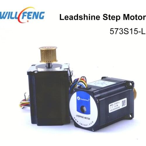Will Feng 573s15-L Leadshine 3 Phase Stepper Motor NEMA23 5.8A Length 76mm For Co2 Laser Cutter Engrave Machine