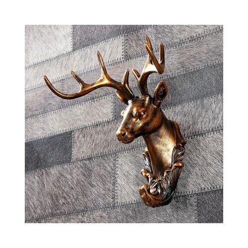 Art car-styling clipper Metope retro animal head key creative hook coat household personality three-dimensional decoration