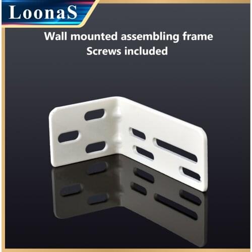 Loonas Smart Electric Curtain Motor system Wall Mounted Corner Bracket Frame Support Stand Rack