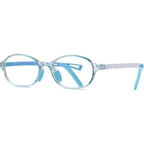Veshion Kids Anti Blue Light TR90 Glasses Frames Ultralight Children Optical Fashion Computer Glasses