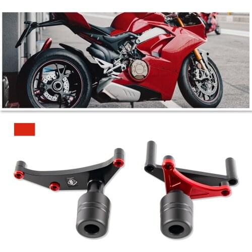 Motorcycle Fairing Guard Frame Slider Crash Pads Falling Protector For Ducati Panigale V4 V4S 2017-2021