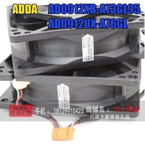 ADDA AD0912UX-A76GL AD0912XB-A73GL95 DC 12V 0.42AProjector cooling fan