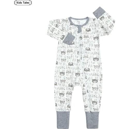 Kids Tales Autumn Baby Boys Clothes Cotton Jumpsuit Long Sleeve Roupas Menino for Baby Boys Overalls Baby Rompers Fall Clothes