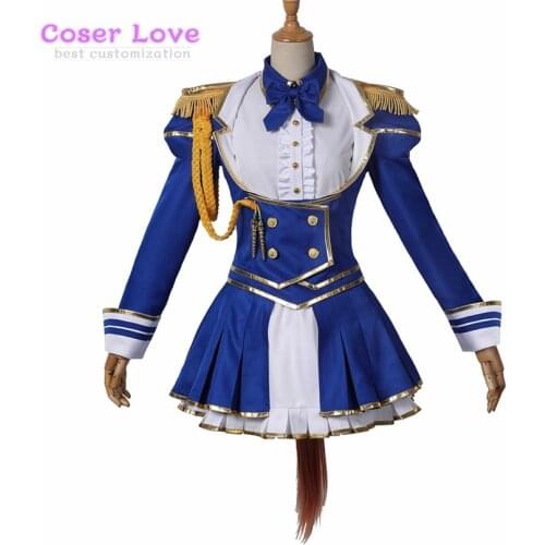 Uma musume Pretty Derby Daiwa Scarlet Cosplay Costume Halloween Christmas Party Clothes