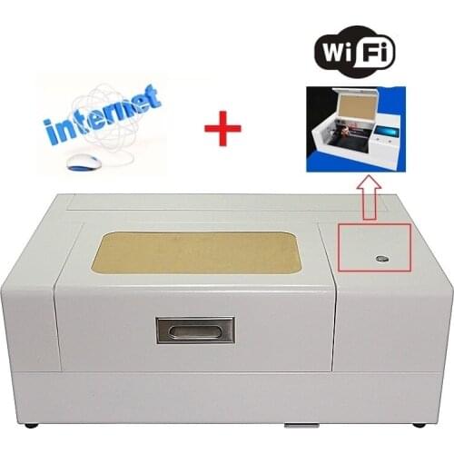 LY smart mini mobile fiber tempered glass screen protector film co2 laser cutting machine 30W 220V 110V free update programs