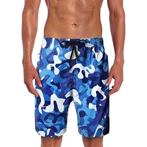 Pink Gradient Golden Pineapple Mens Quick Dry Swim Trunks Colorful Stripe Beach Shorts With Mesh Lining