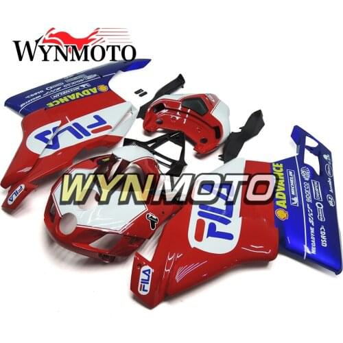 Full Red White Blue Fairings For Ducati 999 749 Monoposto 2005-2006 Injection ABS Plastics 05 06 Motorcycle Bodywork Panels Hull